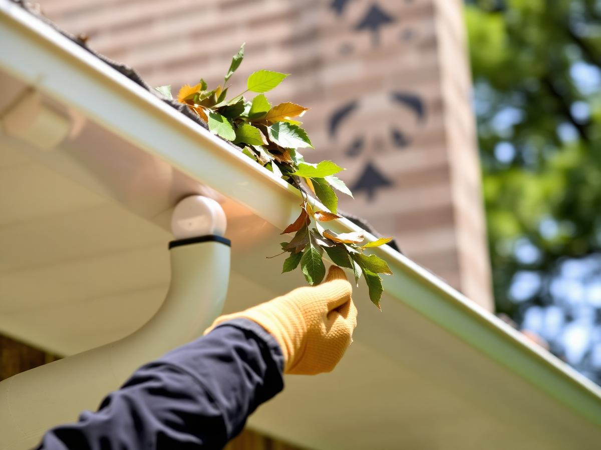 Gutter cleaning service
